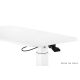 3. Desk/Table with adjustable height LAPTOP DESK white