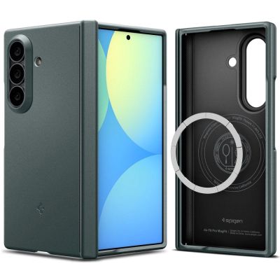 2. Spigen Air Fit Pro Magsafe Case for Samsung Galaxy Z Fold 8 Ultra - Dark Green