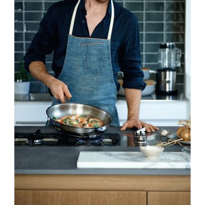 5. WMF Profi 0794649991 - Round - Universal frying pan - Stainless steel - 250 °C - Ceramic - Gas - Halogen - Induction - Stainless steel