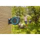 2. Gardena 18630-20 Garden Hose Reel Wall-Mounted Garden Hose Cart Automatic Black, Blue