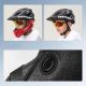 6. Rockbros TT-32006 Shark Children's Bike Helmet with Detachable Jaw Size S (48-52) - Black