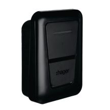 EVCS Hager witty one 11kW 3f RFID Bluetooth charging station with T2 socket