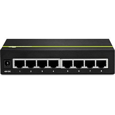 3. TRENDnet 8-Port Gbit PoE+ 123W Metal Switch
