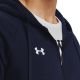 6. Under Armor Rival Fleece FZ Hoodie M 1379767 410
