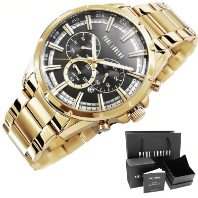 2. Paul Lorens PL13605B-1D1 Men's Watch