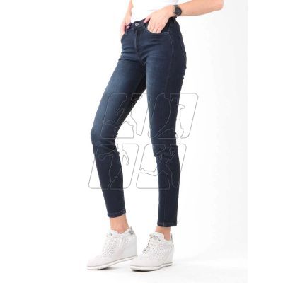 4. Lee Scarlett High Crop Skinny Cropped Jeans W L32BAIFA