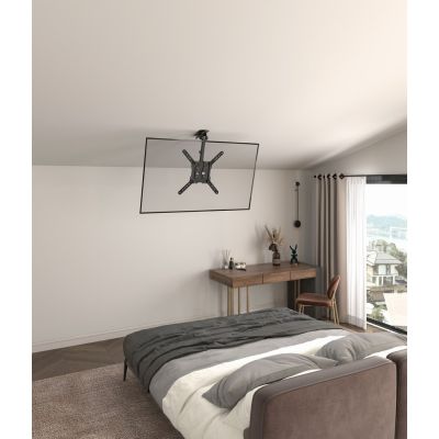 10. GEMBIRD FULL MOTION CEILING MOUNT FOR TV (ADJUSTABLE), 23" - 55"