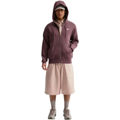 6. Men's Nike Club BB FZ Hoodie Brown FN3861 502