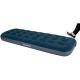 34. FLOCKED MATTRESS FOR 1-PERSON WITH BUILT-IN FOOT PUMP 191x73x22CM 24130