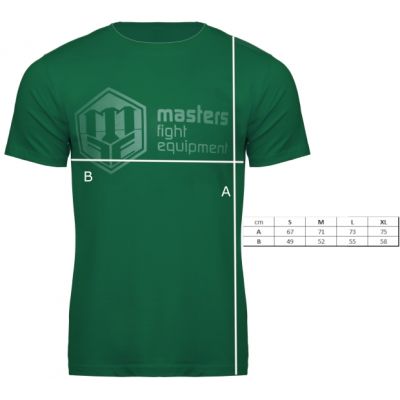 3. Masters T-shirt M TS-GREEN 04113-10M