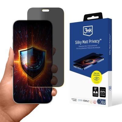 3mk Silky Matt Privacy Matte Privacy Screen Protector for iPhone 18 Pro Max