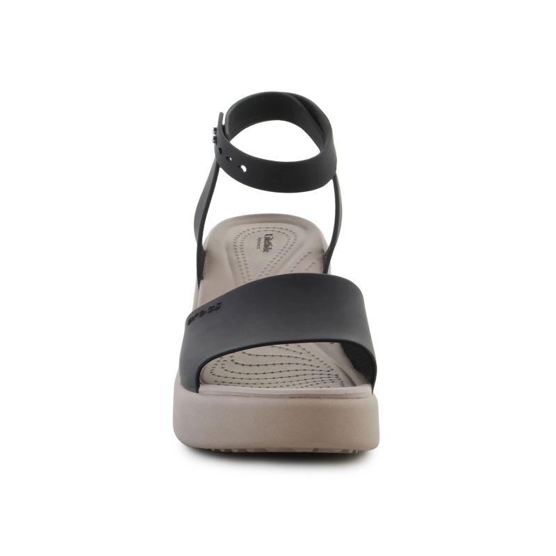 3. Crocs Brooklyn Ankle Strap Wedge W 209406-07H sandals