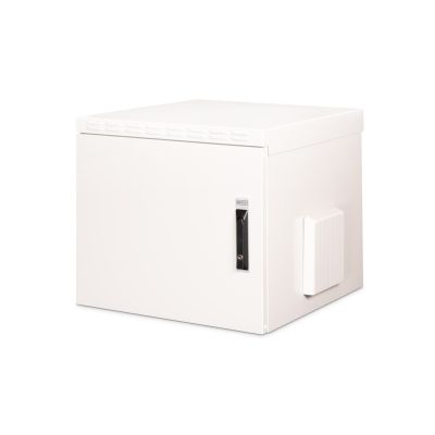 10. Digitus 19" 9U 600x600 wall-mounted network cabinet, solid door, gray, undivided, assembled, IP55, 100kg
