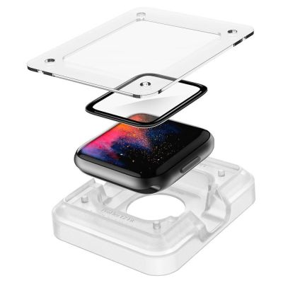 3. Spigen ProFlex EZ Fit Hybrid Glass for Apple Watch 4/5/6/SE (44mm)