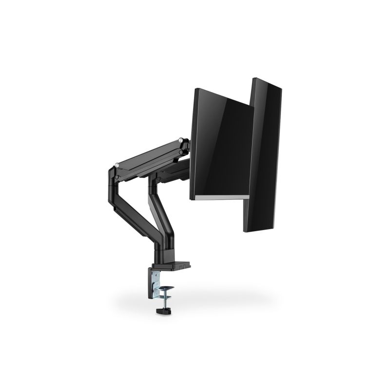 29. Double desk arm (clamp) 2xLCD max. 32" max. 2x9kg tilt and swivel black