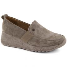 Filippo W PAW523 taupe leather suede shoes