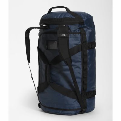 5. The North Face Base Camp Duffel L sports bag 95 l Polyester Black, Navy (navy)