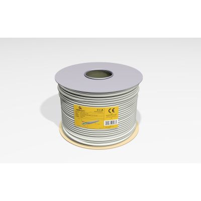 5. UTP cable GEMBIRD UPC-5004E-L/100 (UTP; 100m; cat. 5e; gray)