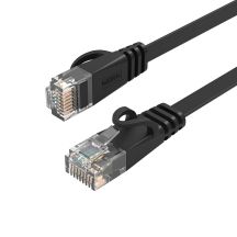Orico PUG-C7B CAT7 10Gbps RJ45 Ethernet Network Cable Internet LAN Flat 10m - Black