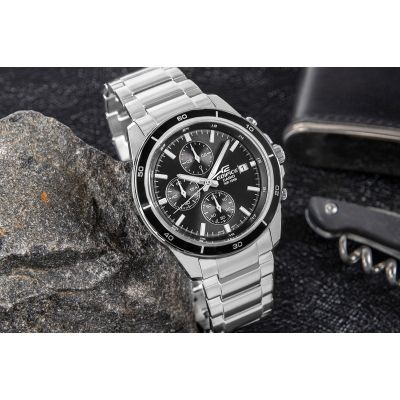 17. CASIO EDIFICE EFR-526D-1AVUEF Men's Watch + B0X