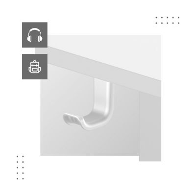 11. MA-Leader 7.0 White Electric Desk