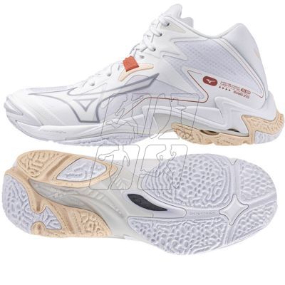 5. Mizuno Wave Lightning Z8 MID Volleyball Shoes W V1GC240525