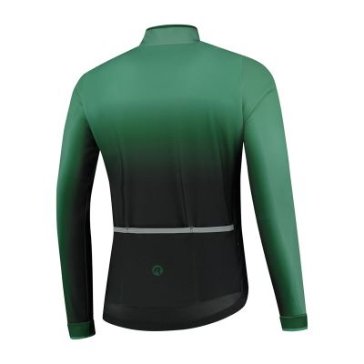 2. Rogelli winter jacket HORIZON black and green L