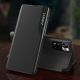 10. Eco Leather View Case Elegant Flip Cover with Stand Function Poco M4 Pro 5G Blue