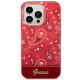 3. Guess GUHCP14LHGBNHR iPhone 14 Pro 6.1" red/red hardcase Bandana Paisley