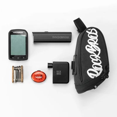 5. Rockbros G007 Flash Journey Saddle Bag 0.8 l - Black