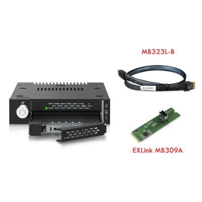 9. IcyDock M.2 PCIe NVMe SSD Mobile Rack for External 3.5 4i 2x