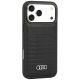 2. Audi GT Synthetic Leather MagSafe Case for iPhone 18 Pro Max / 17 Pro Max - Black