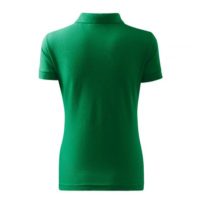 3. Malfini Cotton W MLI-21316 Grass Green Polo Shirt