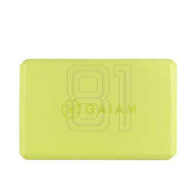 5. Gaiam Teal Tonal Tri 62207 Yoga Cube