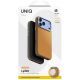 6. Uniq Lyden DS Magclick Charging Case for iPhone 18 Pro Max / 17 Pro Max - Light Orange