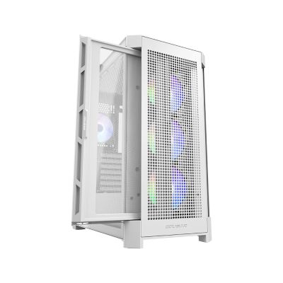 3. Cougar Gaming Duoface Pro RGB Case - Midi Tower - PC - White - ATX - EATX - Micro ATX - Mini-ITX - SSI CEB - Metal - Tempered Glass - Gaming
