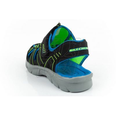 5. Skechers Jr 406520L/BBLM sandals