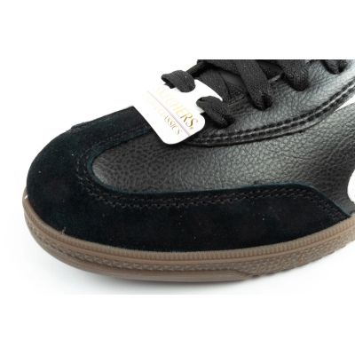 15. Skechers Kickoff women's sports shoes sneakers black leather