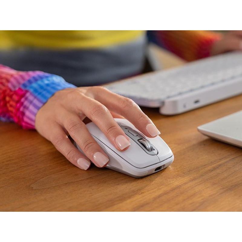 15. Logitech MX Anywhere 3S Pale Grey Mouse