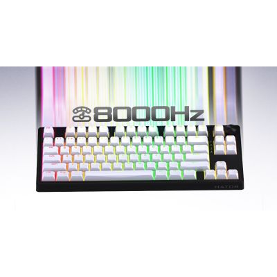 4. HATOR Skyfall 65 MAG ULTRA 8K Gaming Keyboard USB QWERTY US English Black, White