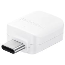 Samsung EE-UN930 USB-A to USB-C OTG Adapter (Bulk - Replacement Packaging) - White