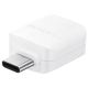 Samsung EE-UN930 USB-A to USB-C OTG Adapter (Bulk - Replacement Packaging) - White