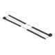 2. DeLOCK UV-resistant cable tie, L 1220 x W 9.0 mm black, 10 pcs.