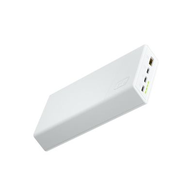 3. GREEN CELL POWERBANK POWERPLAY 20S WHITE 20000MAH 22.5W 3X USB-C PD 1X USB-A