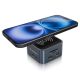 5. Hub USB-C 12 in 1 Wozinsky WHBC09Y8S multifunctional, with wireless charging function, aluminum, with 15 cm cable - gray