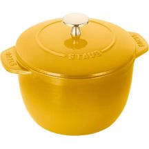 STAUB LA COCOTTE Small Round Pot 16 cm, Lemon Yellow