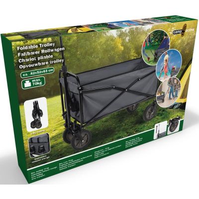 5. FOLDABLE TRAVEL AND BEACH STROLLER 82X52X63CM WITH HANDLE