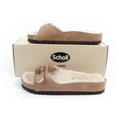 20. Scholl Iconic MEG Taupe W F303171062 Flip Flops