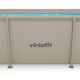 12. VIRTUFIT RECTANGULAR SWIMMING POOL 260 x 180 CM WITH FILTER PUMP BEIGE