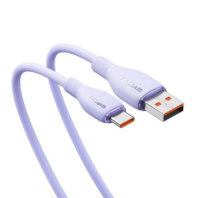 3. Baseus Pudding 100W USB-A - USB-C Cable 2m - Purple